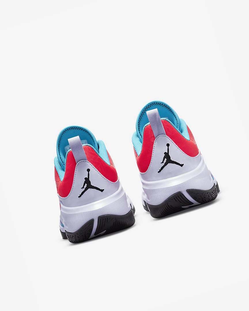Light Red / Blue / Purple / Black Nike Jordan One Take 3 Men's Basketball Shoes | CA_2895