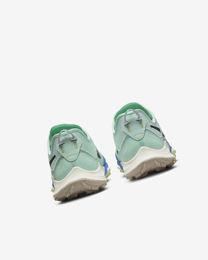 Mint / Grey / Blue Nike Air Zoom Terra Kiger 8 Women's Trail Running Shoes | CA_2809
