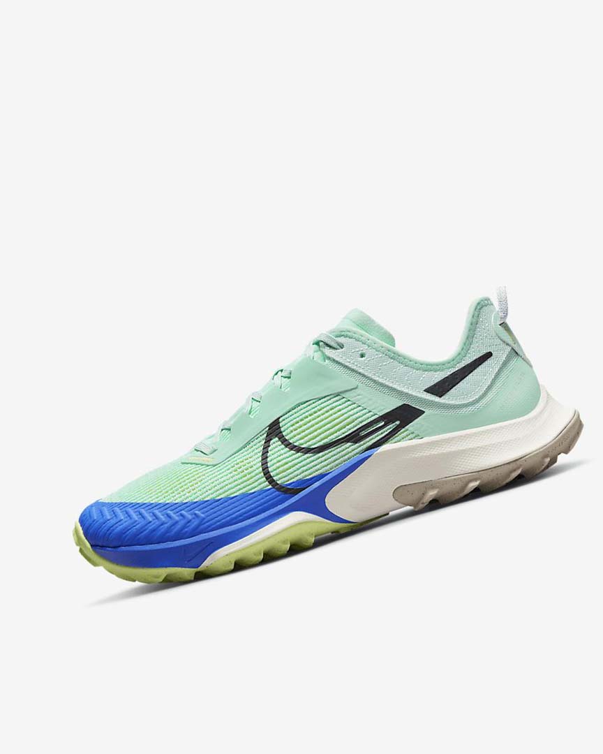 Mint / Grey / Blue Nike Air Zoom Terra Kiger 8 Women\'s Trail Running Shoes | CA_2809