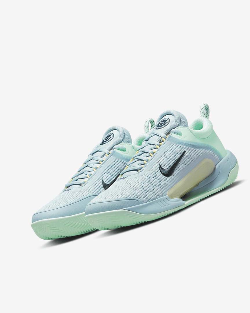 Mint / Obsidian Nike Court Zoom NXT Women's Tennis Shoes | CA_4937