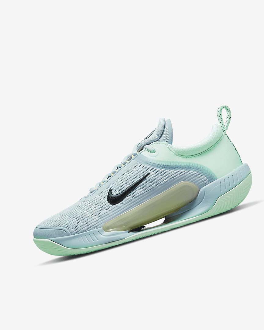 Mint / Obsidian Nike Court Zoom NXT Women\'s Tennis Shoes | CA_4937