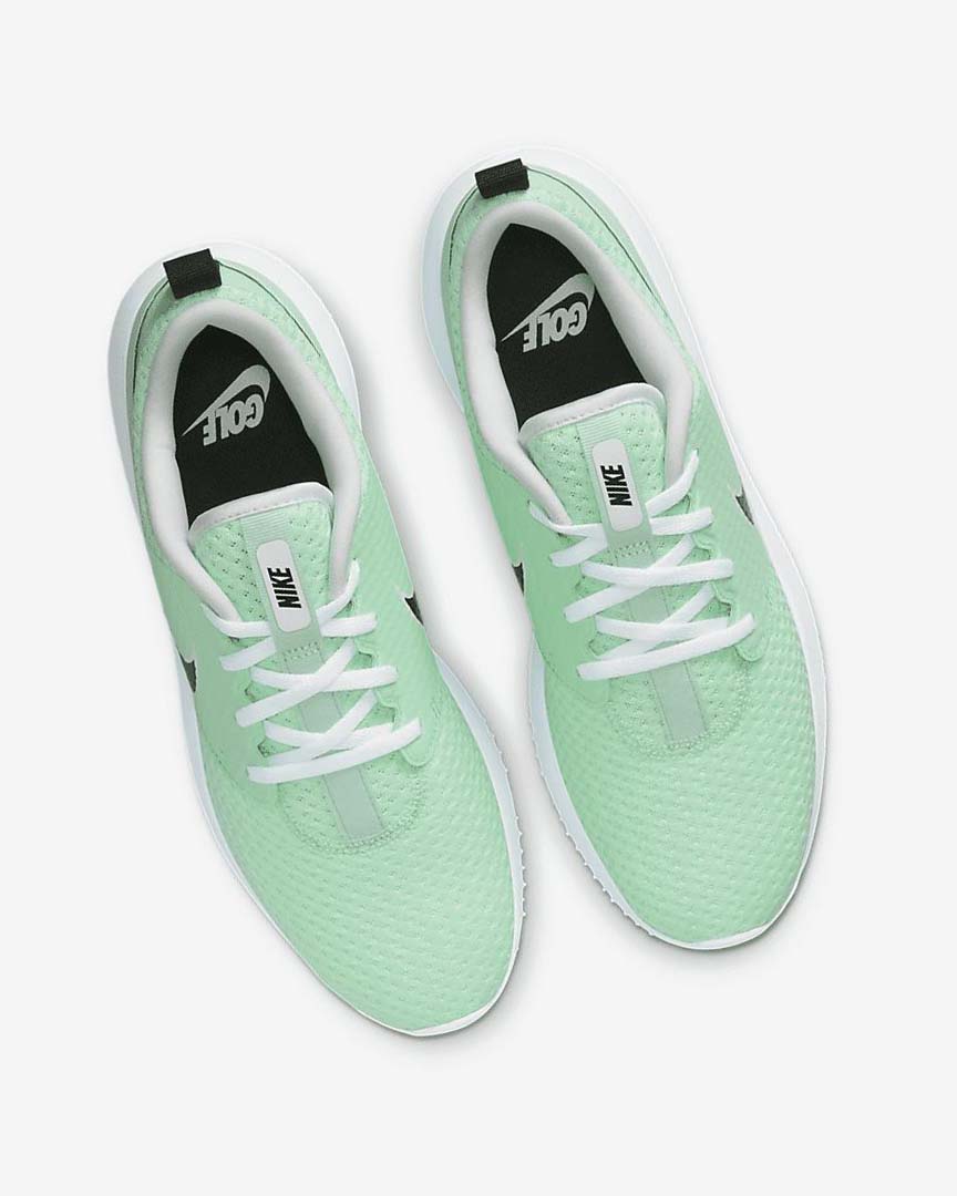 Mint / White / Black Nike Roshe G Women's Golf Shoes | CA_4818