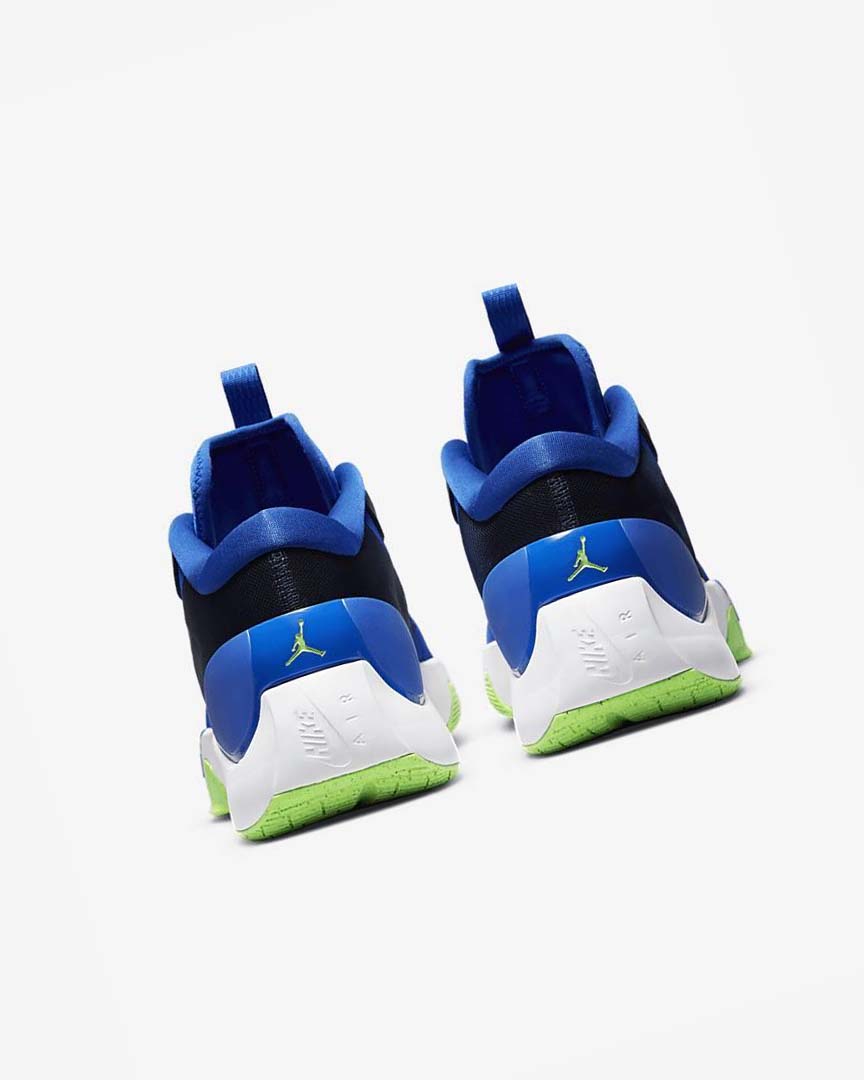 Navy / Blue / White / Green Nike Jordan Zoom Separate Men's Basketball Shoes | CA_4945