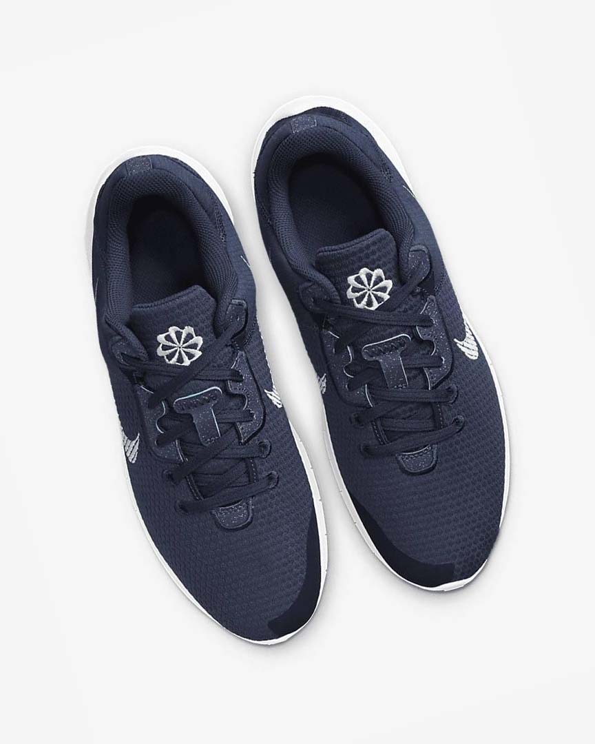 Navy / Dark Obsidian / White Nike Flex Experience Run 11 Next Nature Men's Running Shoes | CA_2545