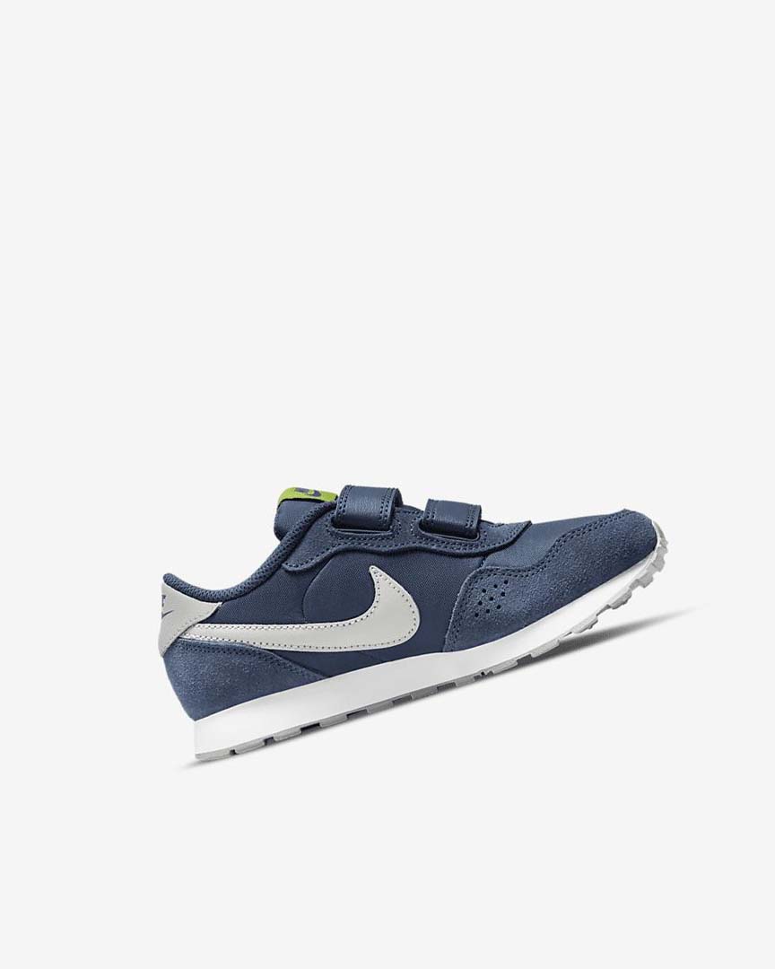Navy / Green / Grey Nike MD Valiant Boys' Shoes | CA_5148