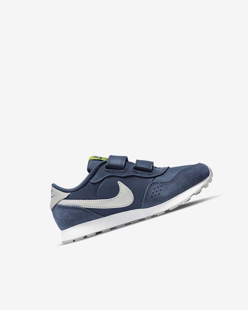 Navy / Green / Grey Nike MD Valiant Girls' Shoes | CA_5130