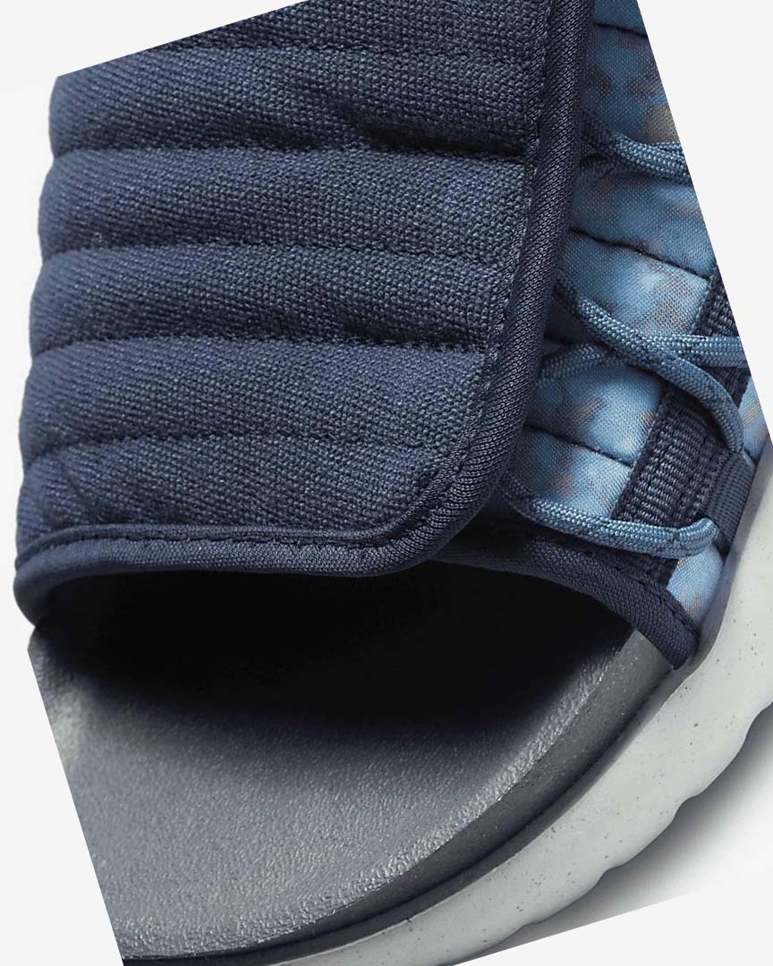 Navy / Grey / Dark Grey / Navy Nike Asuna 2 Next Nature Men's Slides | CA_2629