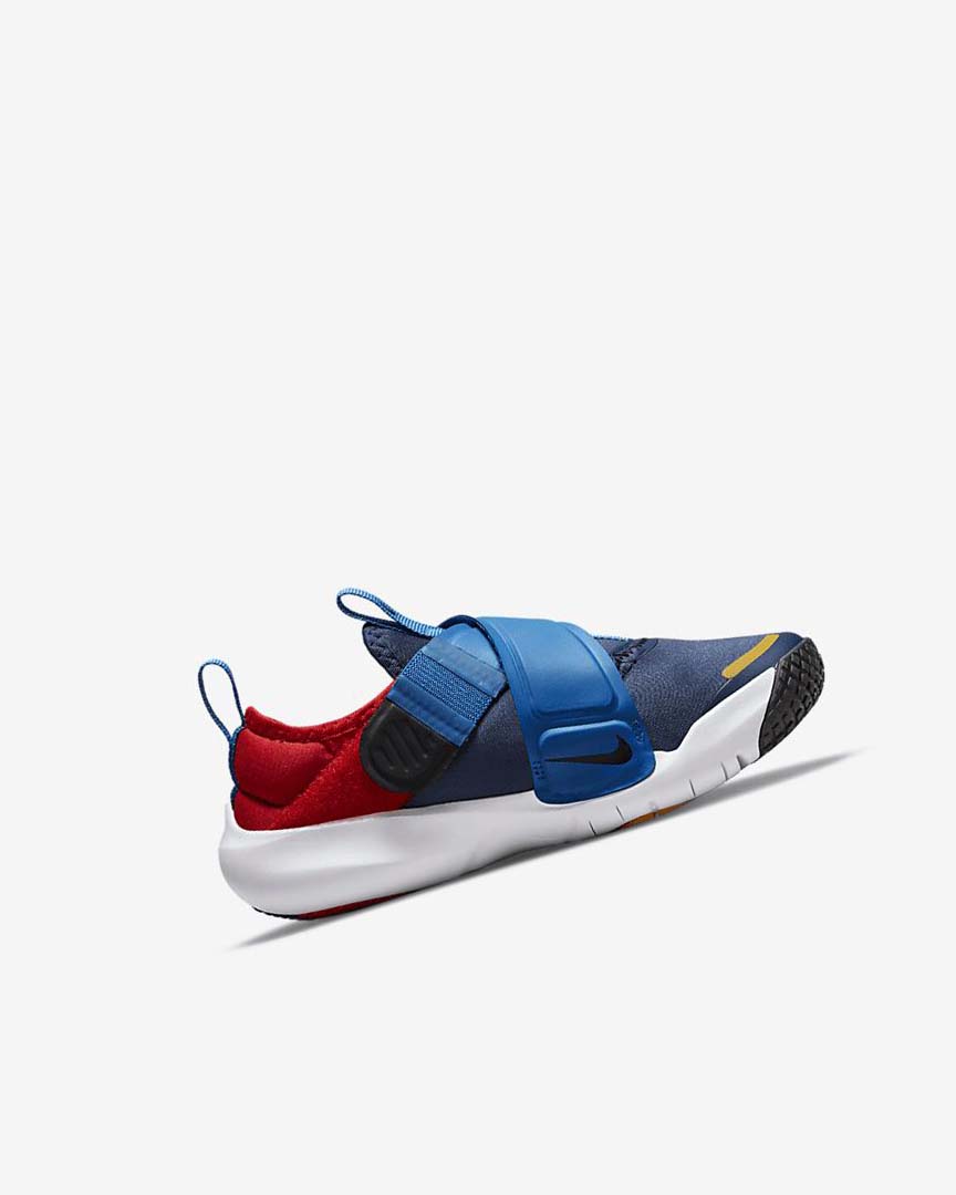 Navy / Light Blue / Red / Black Nike Flex Advance Boys' Shoes | CA_1200