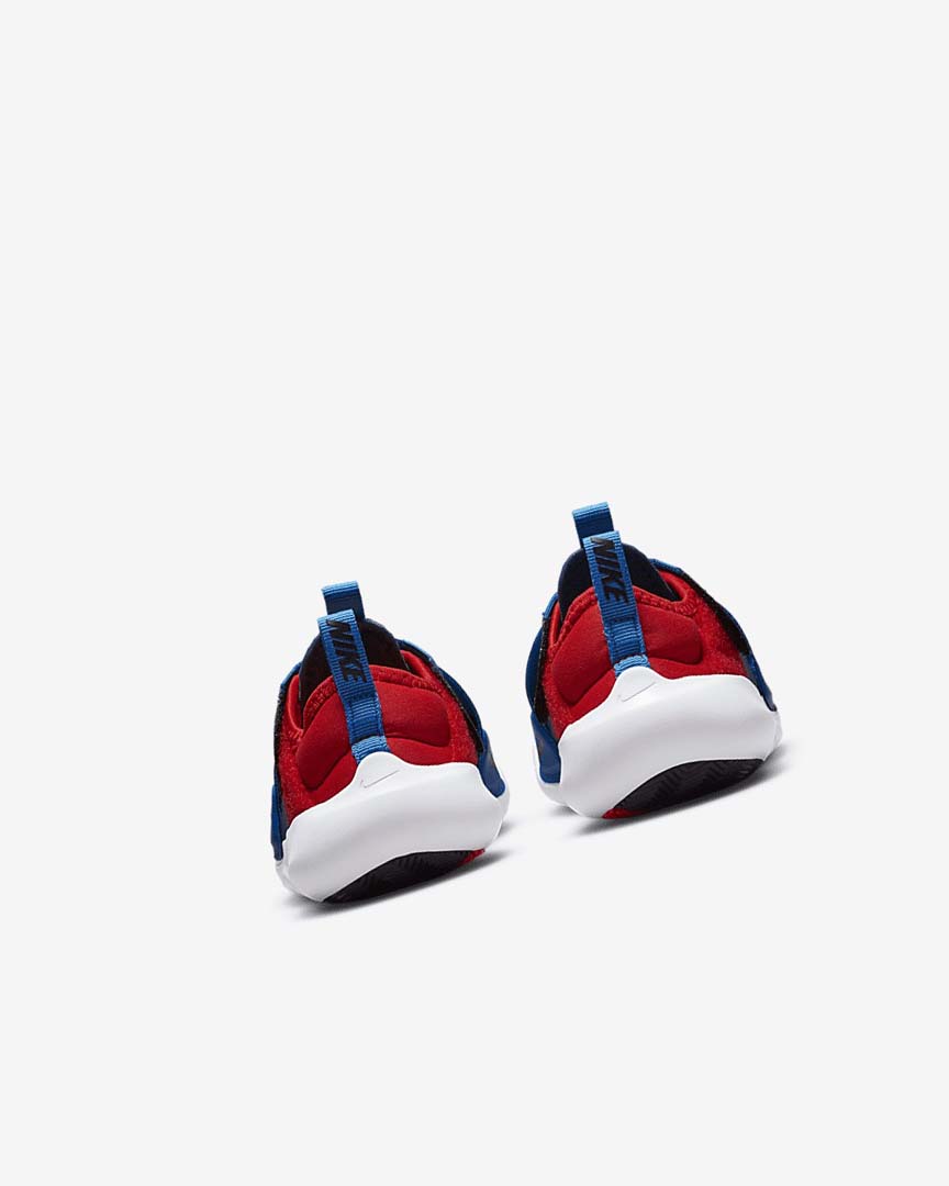 Navy / Light Blue / Red / Black Nike Flex Advance Girls' Shoes | CA_5199