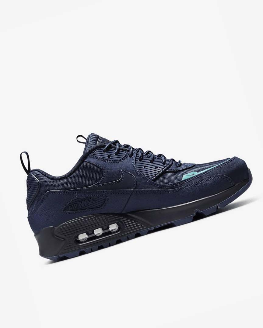 Navy / Obsidian Nike Air Max 90 Surplus Men's Sneakers | CA_3206
