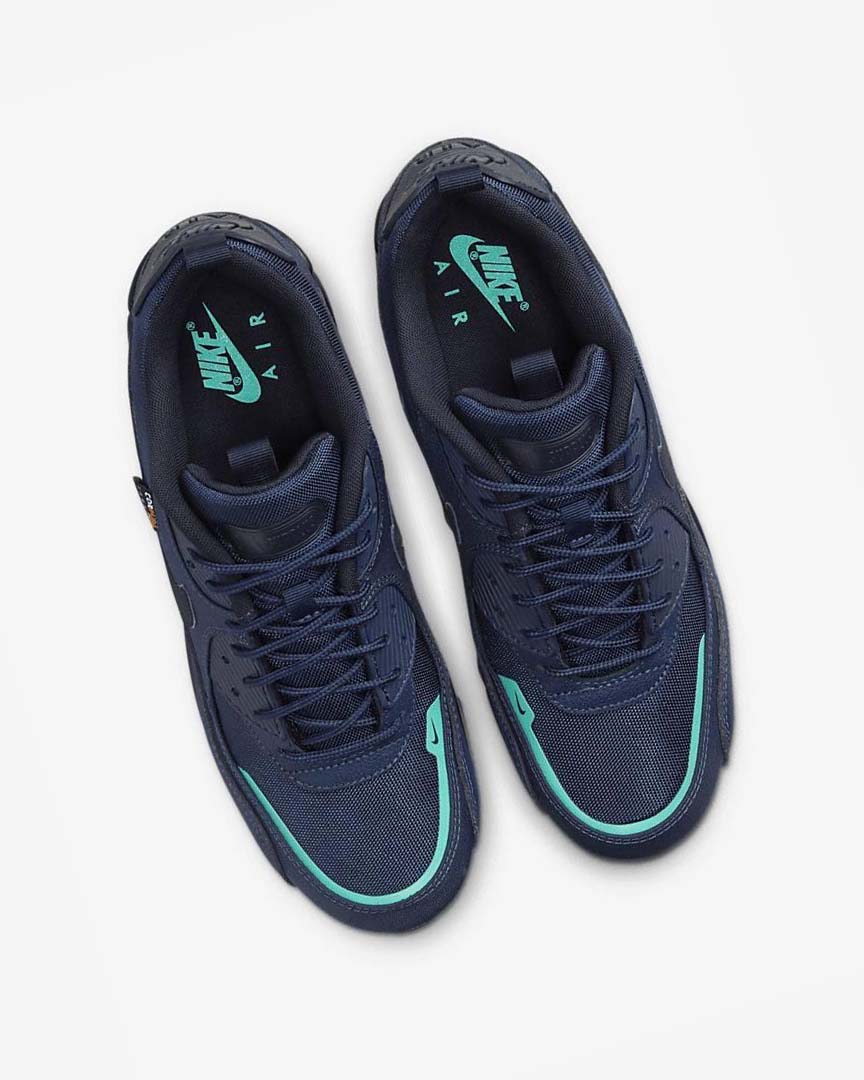 Navy / Obsidian Nike Air Max 90 Surplus Men's Sneakers | CA_3206