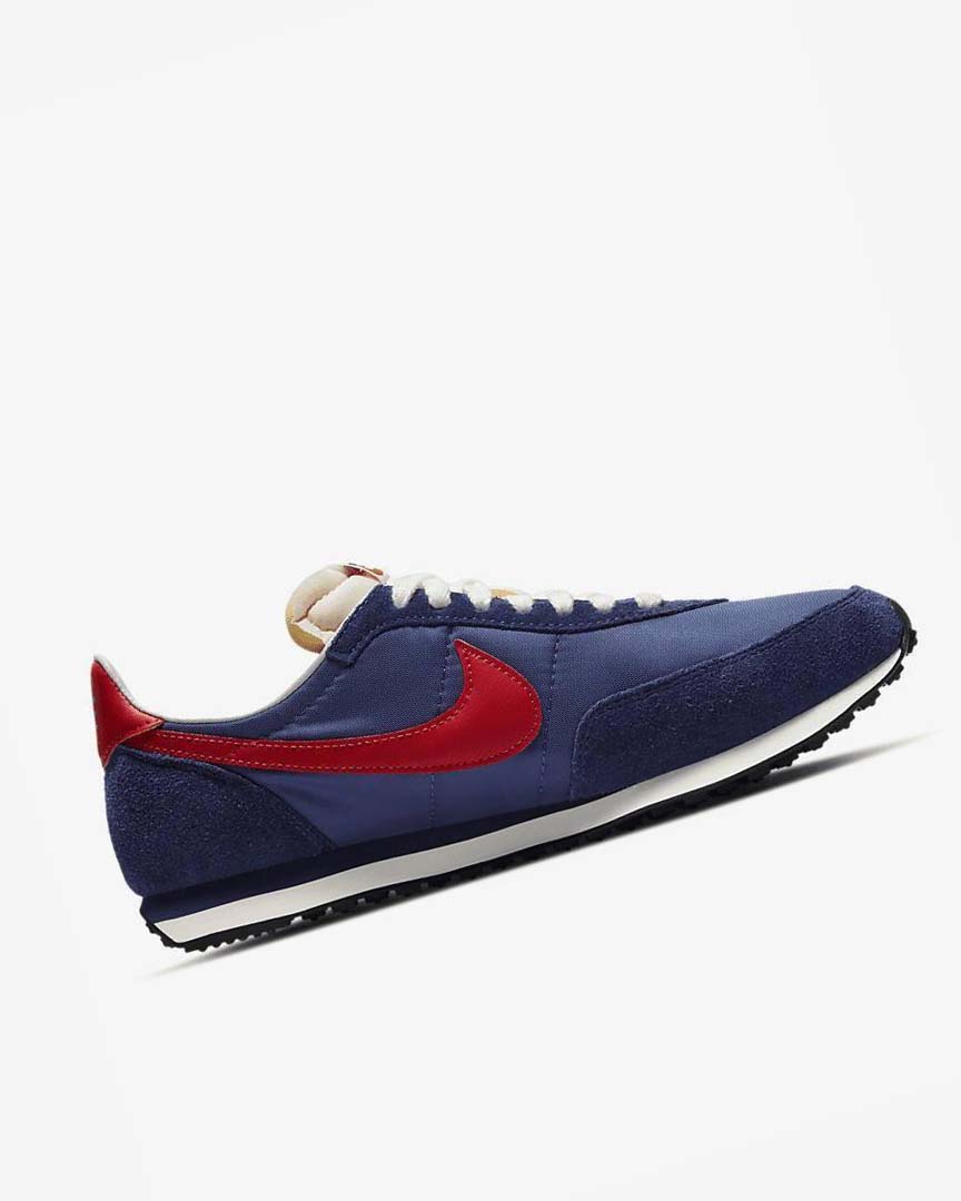 Navy / Red Nike Waffle Trainer 2 SP Men's Casual Shoes | CA_5411