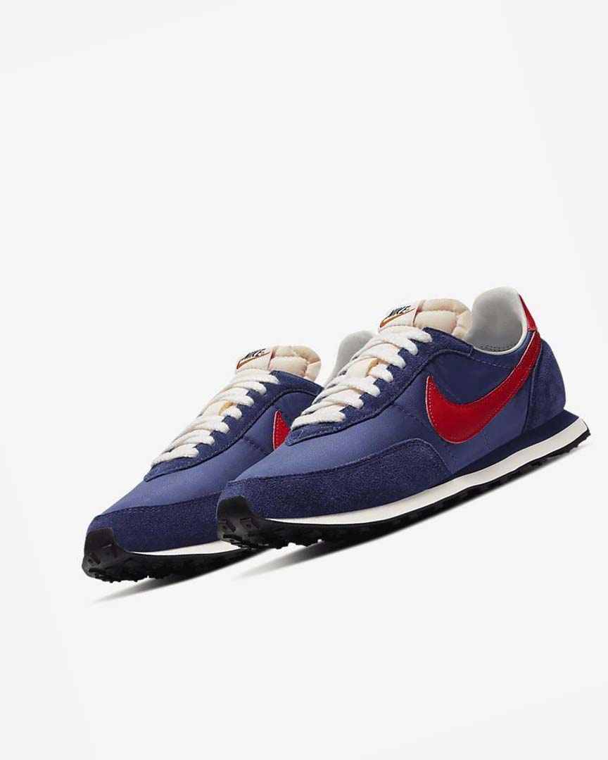 Navy / Red Nike Waffle Trainer 2 SP Men's Casual Shoes | CA_5411