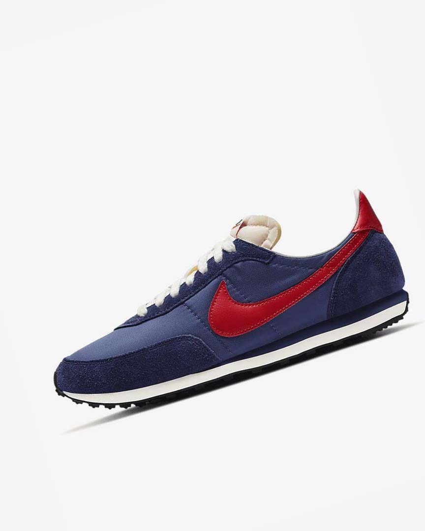 Navy / Red Nike Waffle Trainer 2 SP Men\'s Casual Shoes | CA_5411