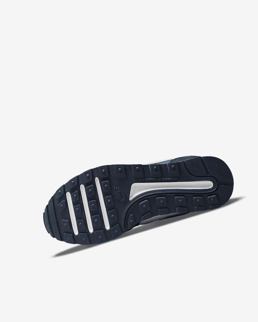 Navy / White Nike MD Valiant Girls' Shoes | CA_2638