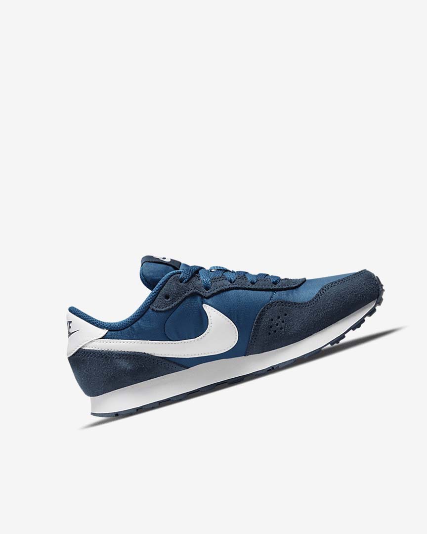 Navy / White Nike MD Valiant Girls' Shoes | CA_2638