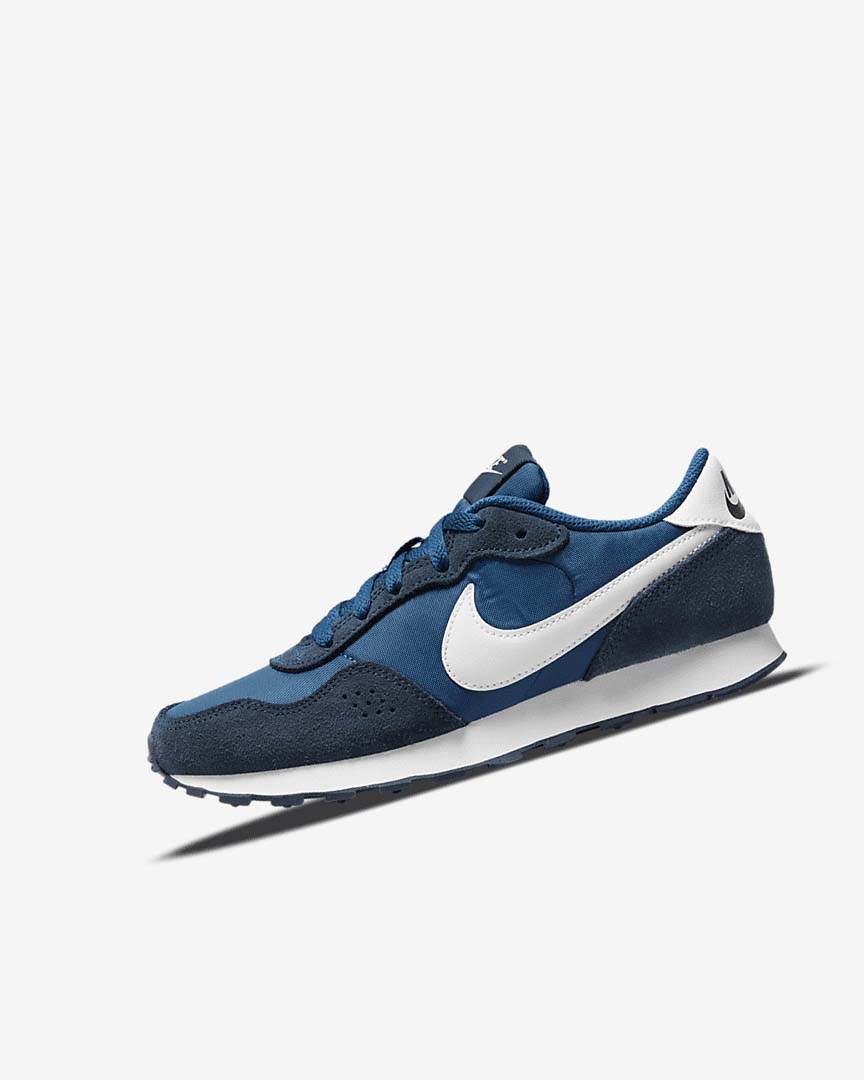 Navy / White Nike MD Valiant Girls\' Shoes | CA_2638