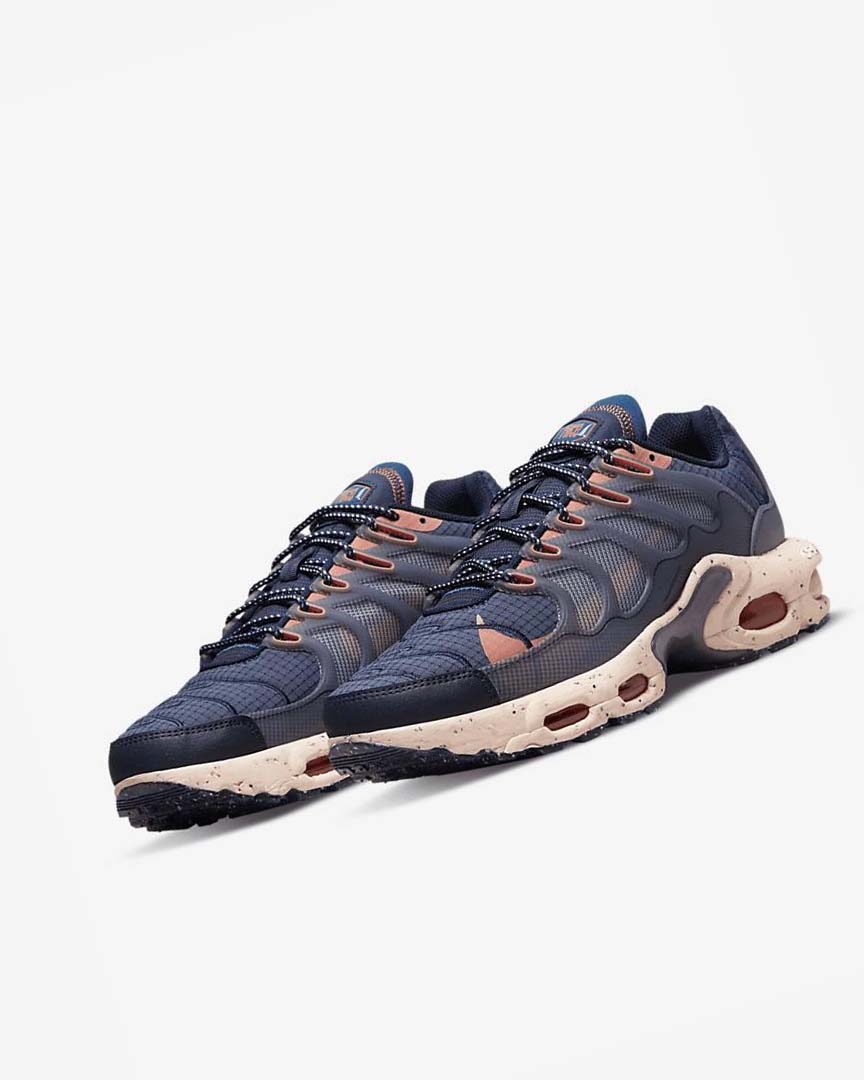 Obsidian / Blue Nike Air Max Terrascape Plus Men's Casual Shoes | CA_5234