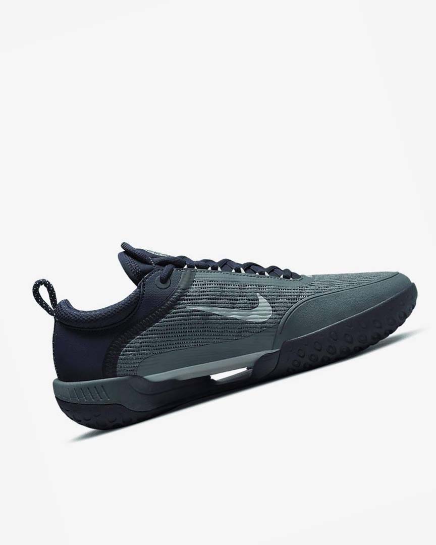 Obsidian / Mint Nike Court Zoom NXT Men's Tennis Shoes | CA_4535
