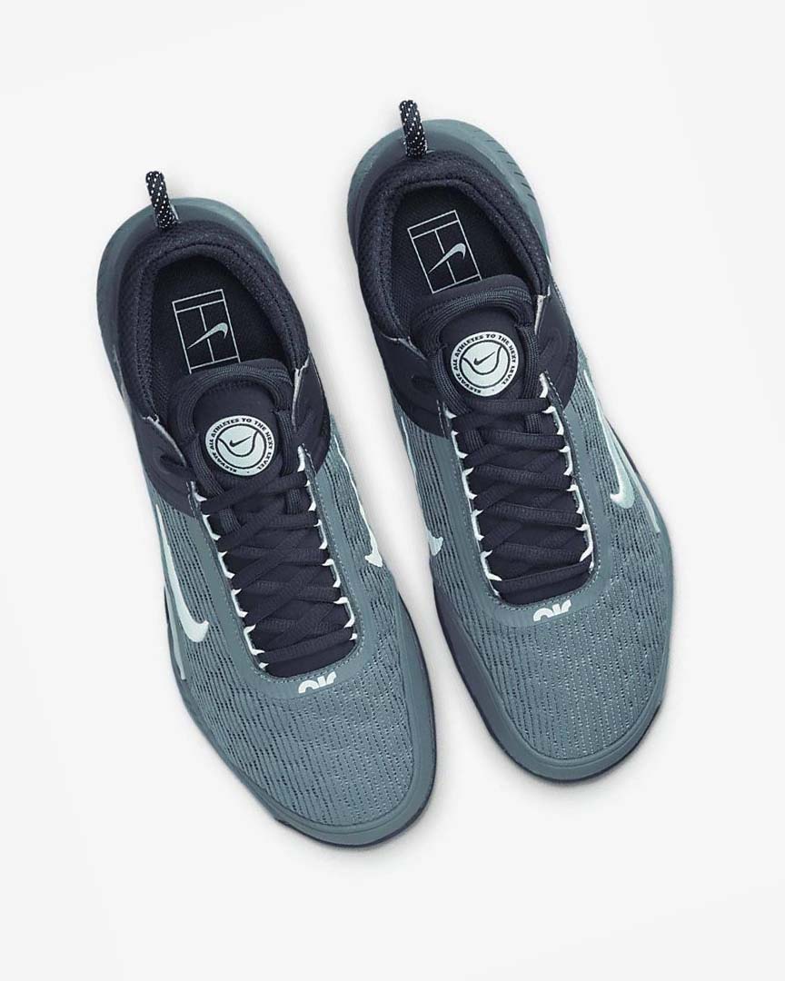 Obsidian / Mint Nike Court Zoom NXT Men's Tennis Shoes | CA_5505