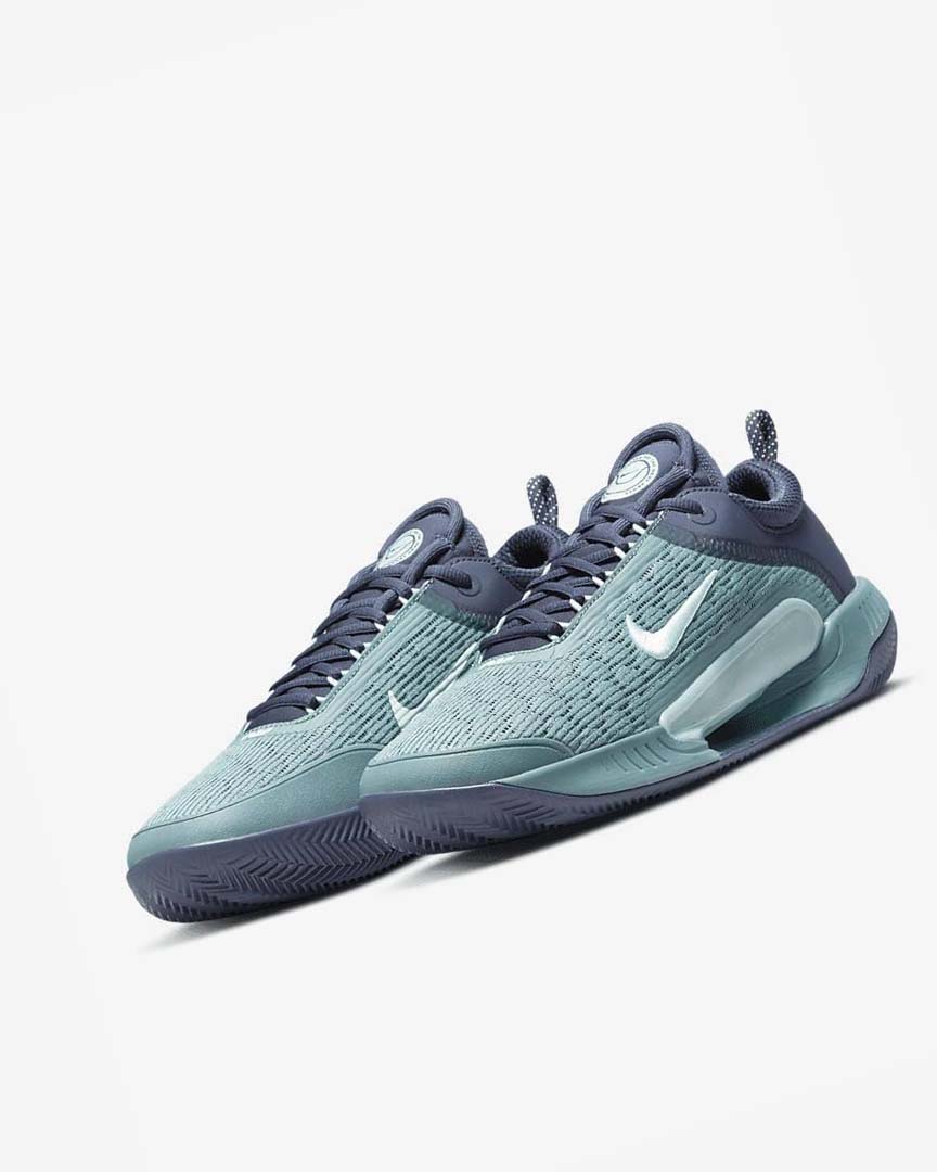 Obsidian / Mint Nike Court Zoom NXT Men's Tennis Shoes | CA_5505