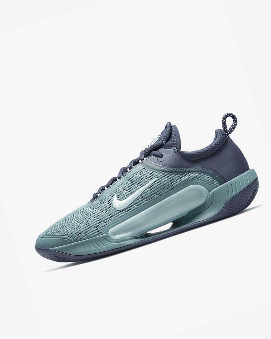 Obsidian / Mint Nike Court Zoom NXT Men\'s Tennis Shoes | CA_5505