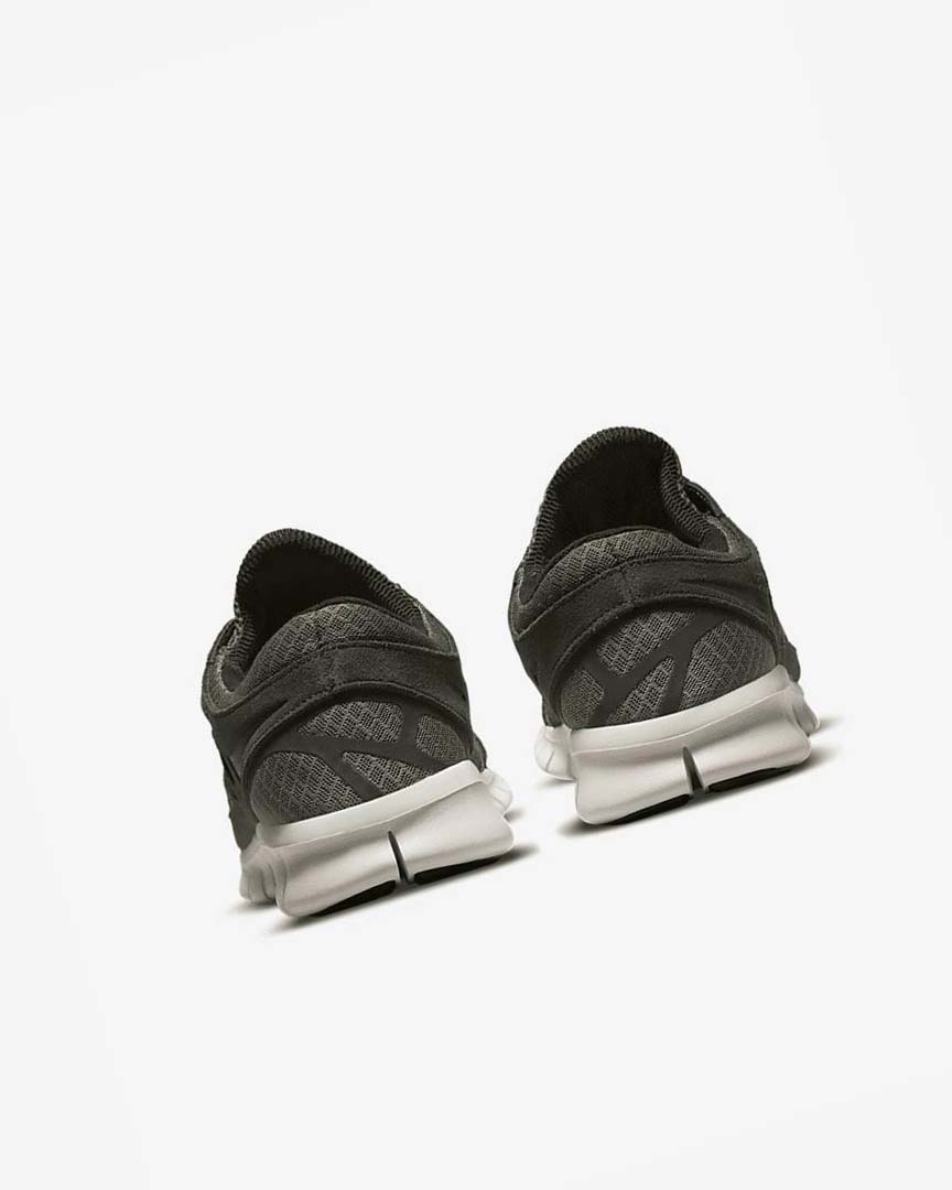 Olive / Black Nike Free Run 2 Men's Running Shoes | CA_1105