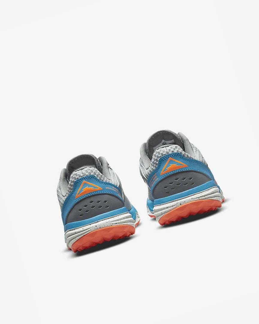 Olive / Grey / Mint / Red Nike Juniper Trail Men's Trail Running Shoes | CA_1189