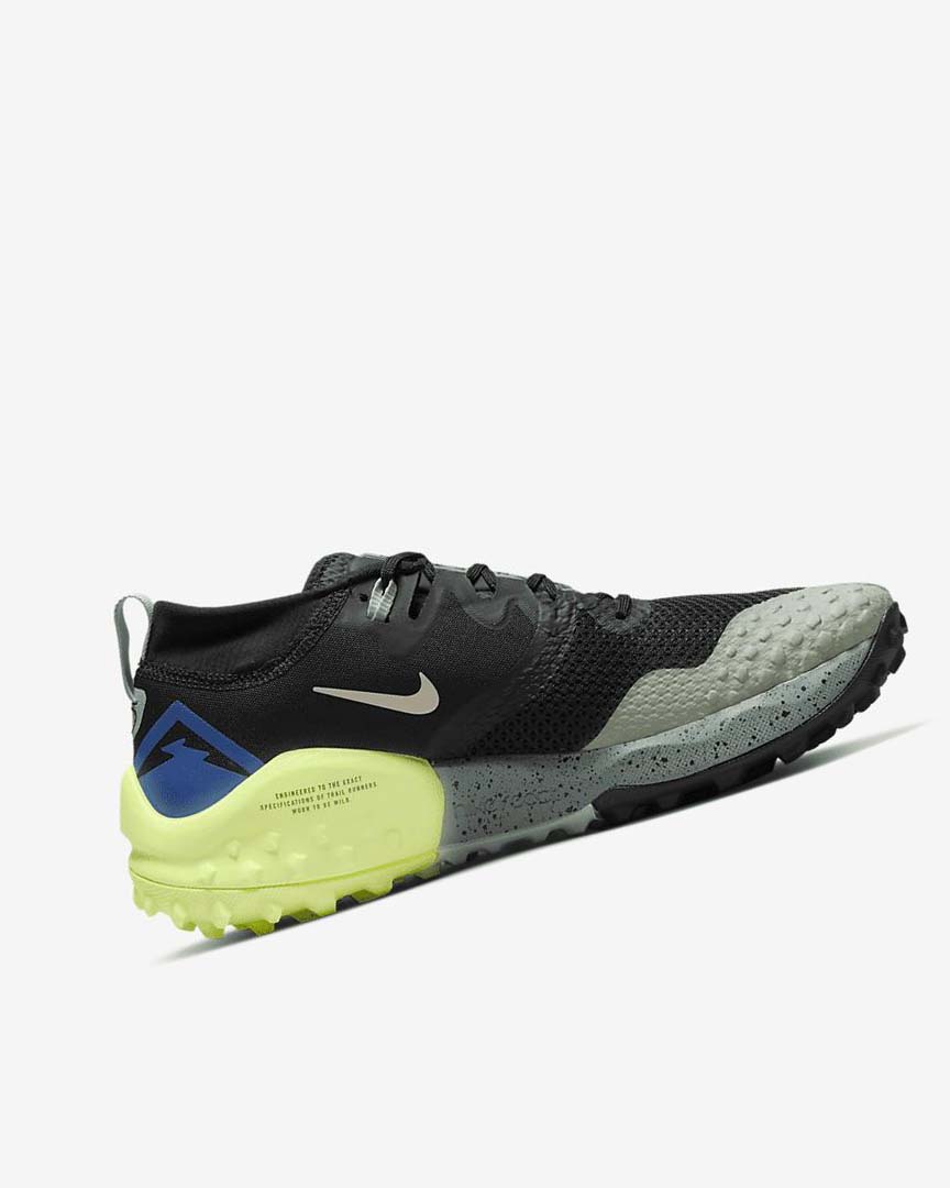 Olive / Light Lemon Nike Wildhorse 7 Women's Trail Running Shoes | CA_2963