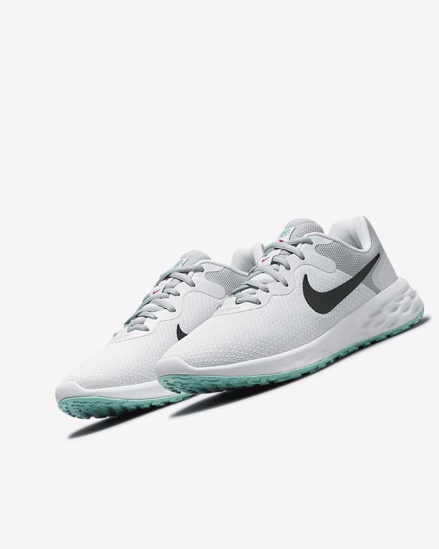 Olive / Pink / Grey Nike Revolution 6 Next Nature Women's Running Shoes | CA_2597