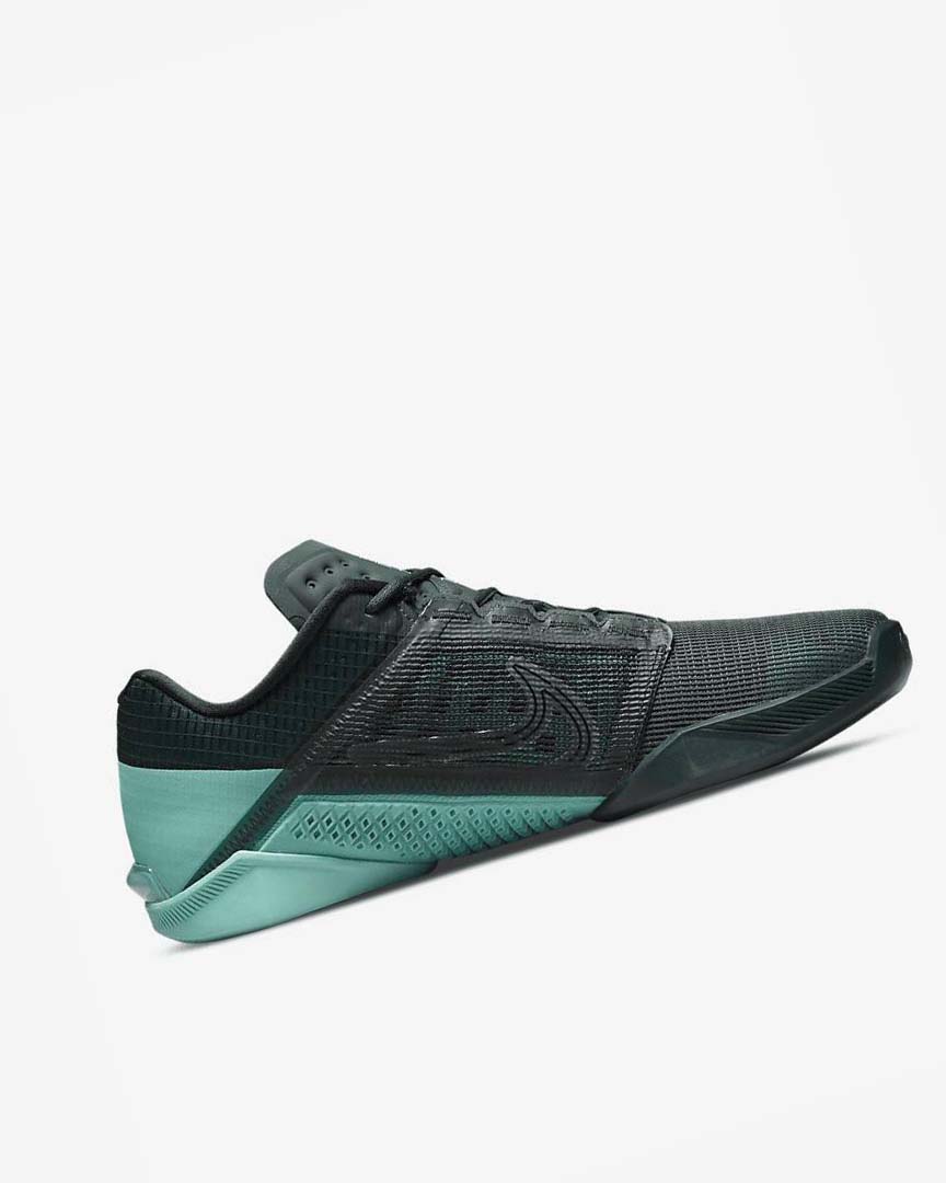 Olive / Turquoise Nike Zoom Metcon Turbo 2 Men's Training Shoes | CA_4871