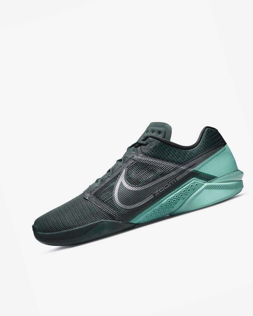 Olive / Turquoise Nike Zoom Metcon Turbo 2 Men\'s Training Shoes | CA_4871