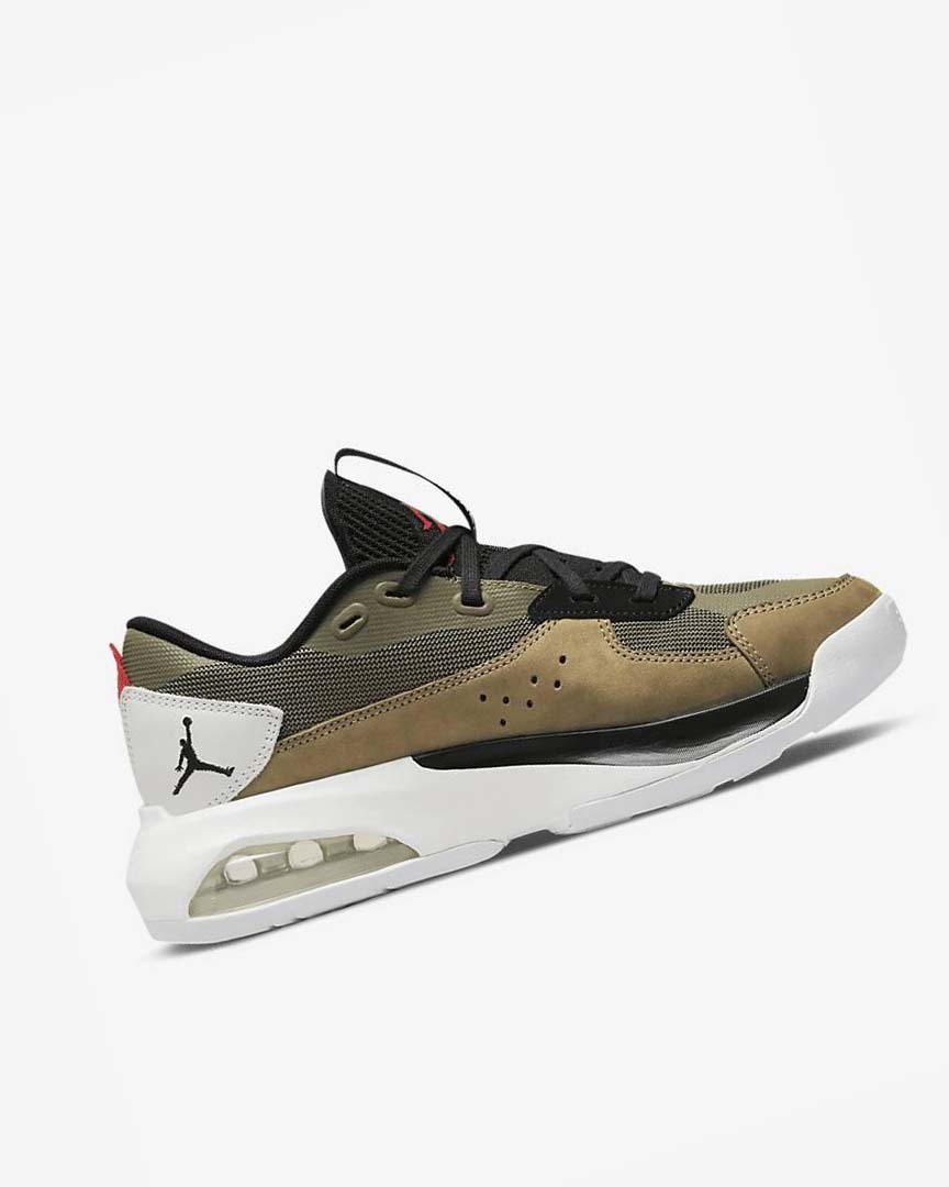 Olive / White / Brown / Red Nike Jordan Air 200E Men's Sneakers | CA_5461