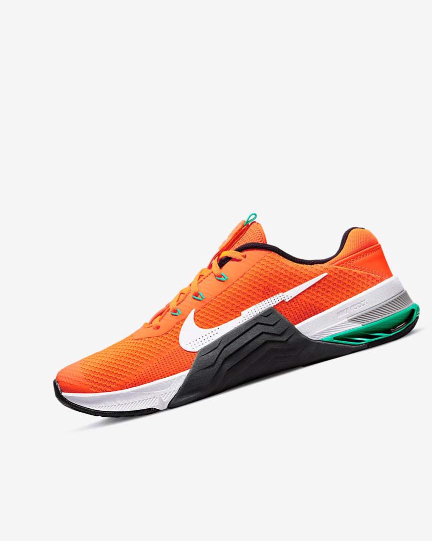 Orange / Dark Grey / Turquoise / White Nike Metcon 7 Women\'s Training Shoes | CA_5274
