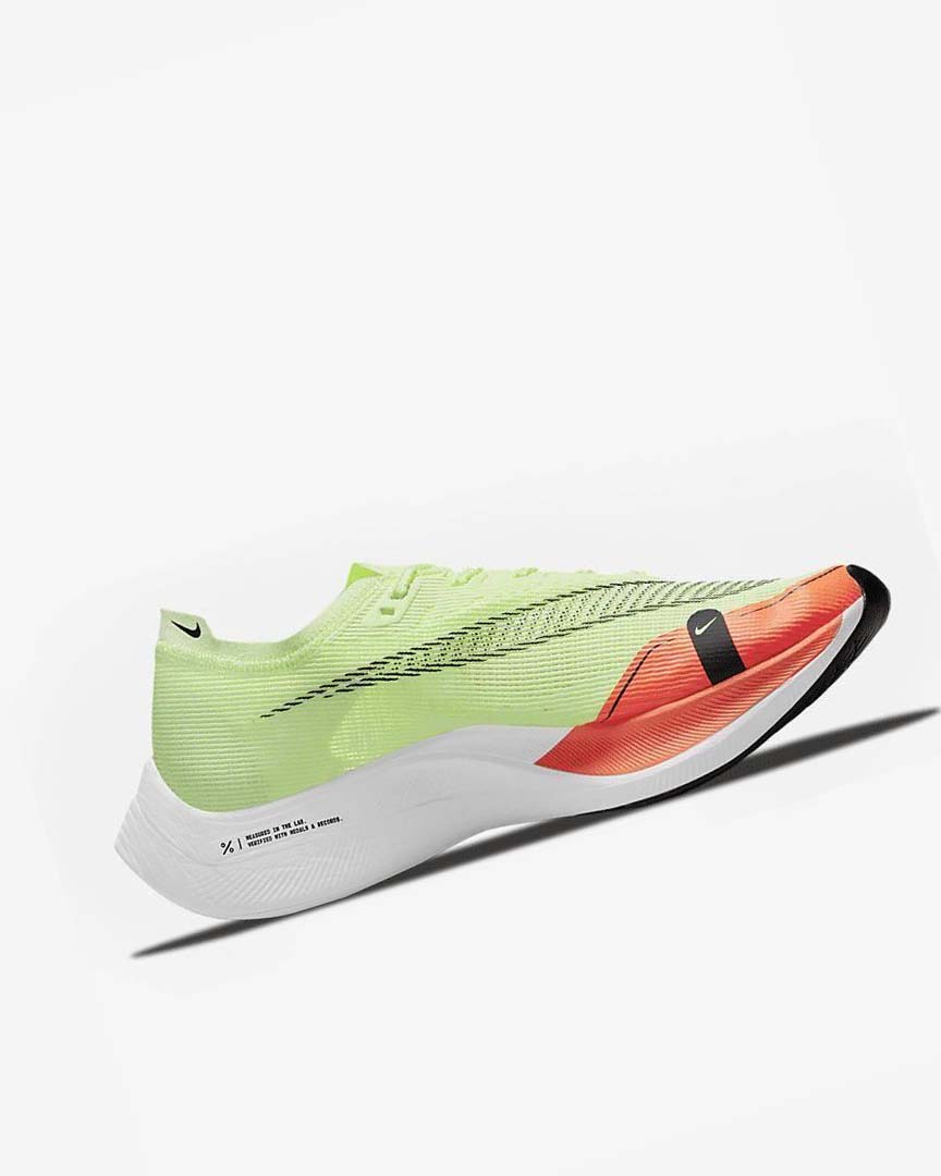 Orange / Green Nike ZoomX Vaporfly Next% 2 Men's Running Shoes | CA_4650