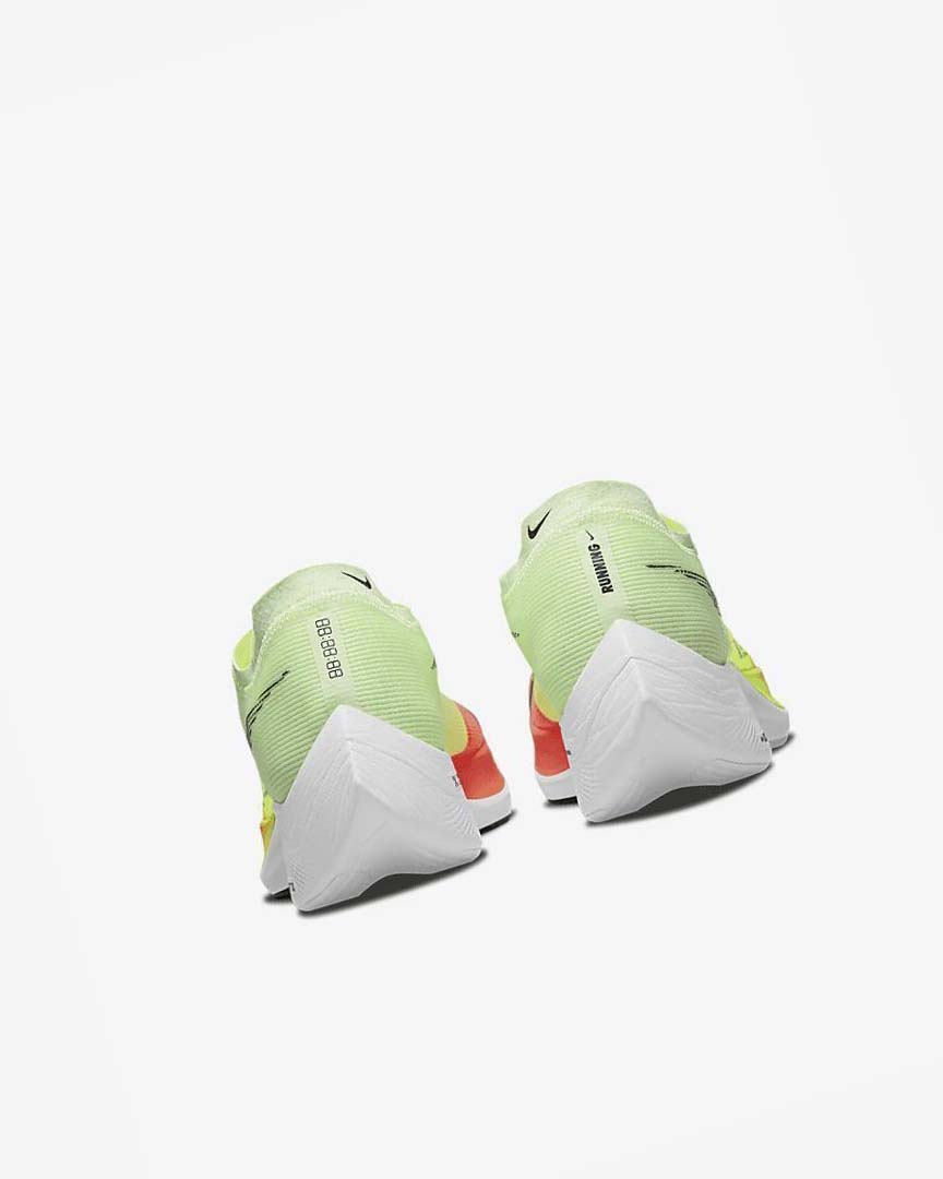 Orange / Green Nike ZoomX Vaporfly Next% 2 Men's Running Shoes | CA_4650