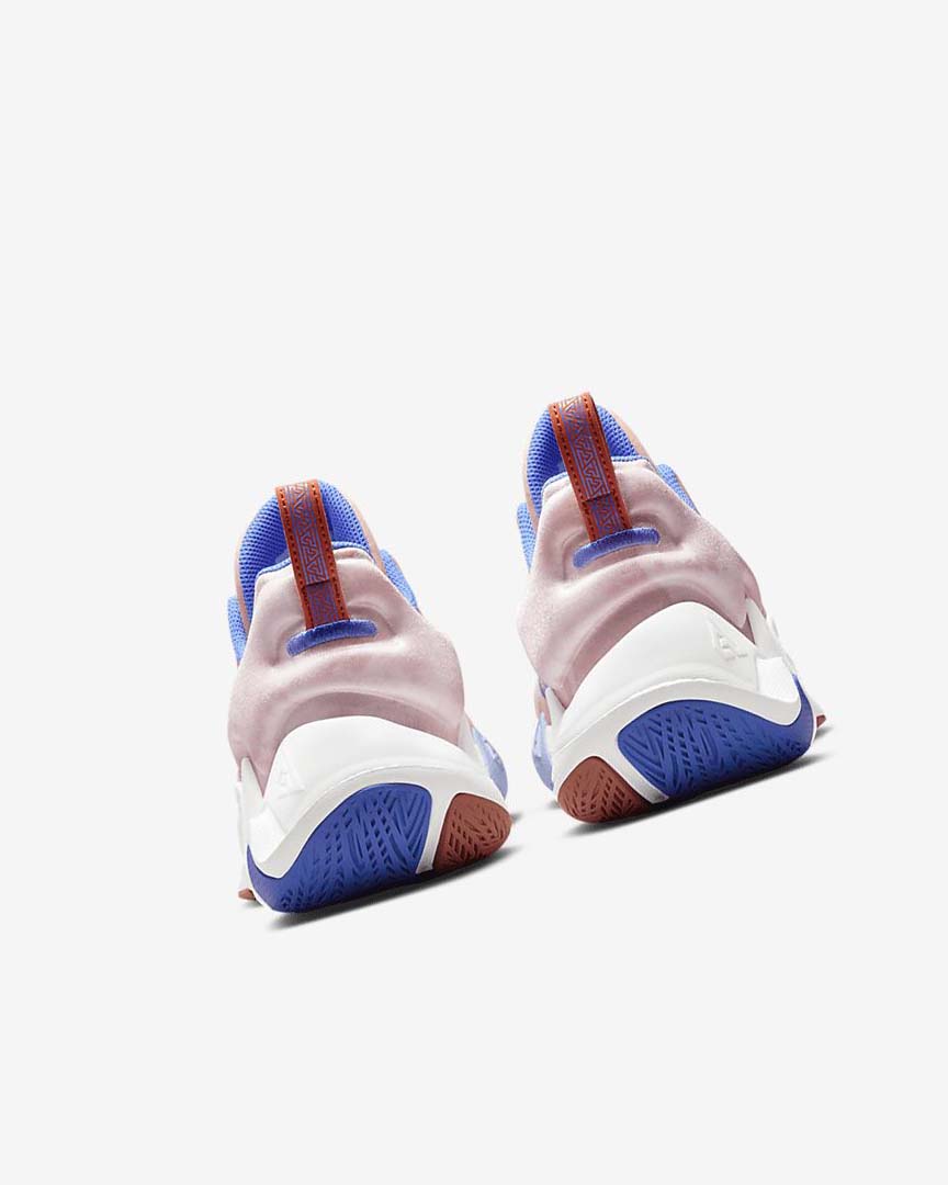 Orange / Light Blue / Blue Nike Giannis Immortality Women's Basketball Shoes | CA_2433