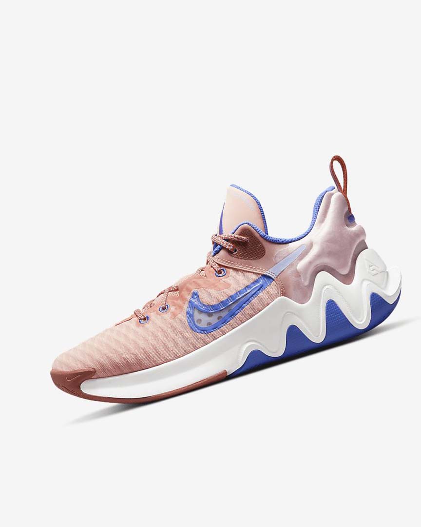 Orange / Light Blue / Blue Nike Giannis Immortality Women\'s Basketball Shoes | CA_2433