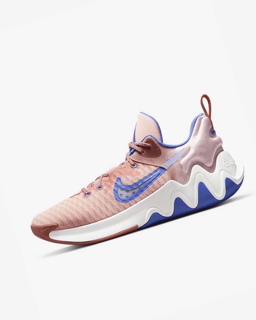 Orange / Light Blue / Blue Nike Giannis Immortality Men\'s Basketball Shoes | CA_5029