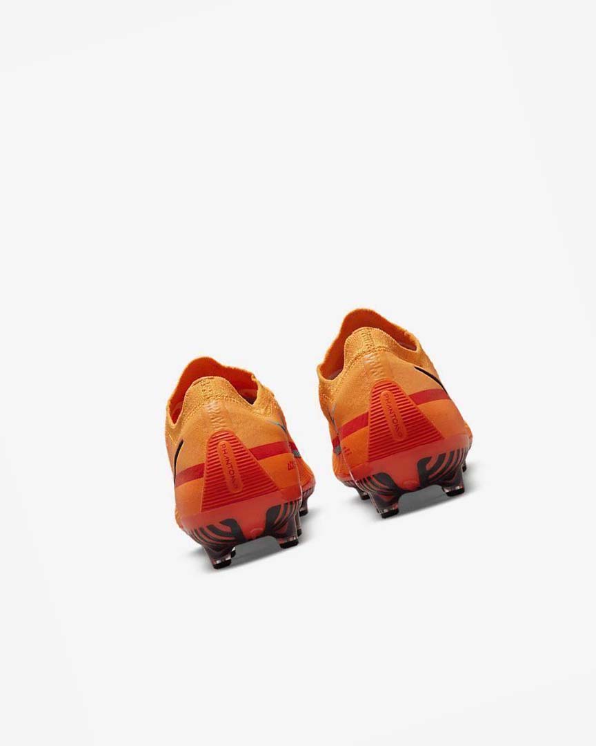 Orange / Orange / Light Red / Black Nike Phantom GT2 Elite AG-Pro Men's Soccer Cleats | CA_1199