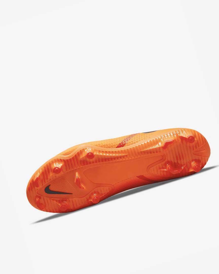 Orange / Orange / Light Red / Black Nike Phantom GT2 Academy MG Men's Soccer Cleats | CA_1206
