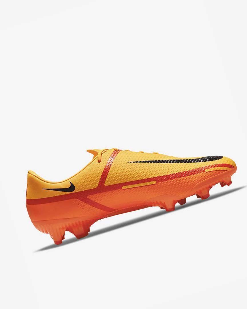 Orange / Orange / Light Red / Black Nike Phantom GT2 Academy MG Men's Soccer Cleats | CA_1206