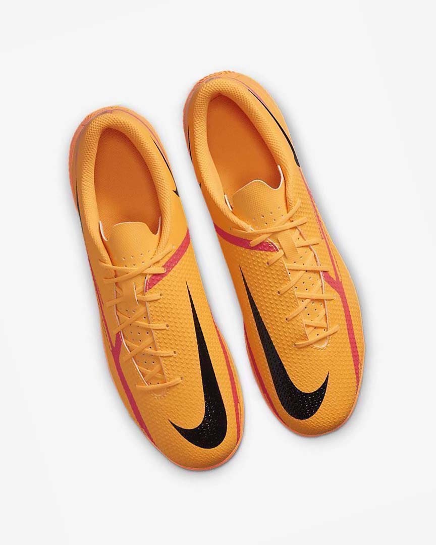 Orange / Orange / Light Red / Black Nike Phantom GT2 Club IC Men's Soccer Shoes | CA_2288