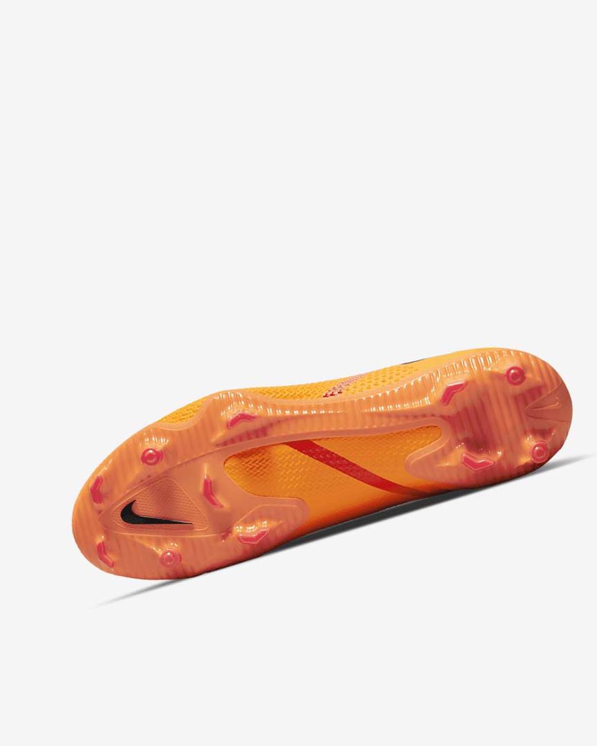 Orange / Orange / Light Red / Black Nike Phantom GT2 Pro Dynamic Fit FG Women's Soccer Cleats | CA_2339