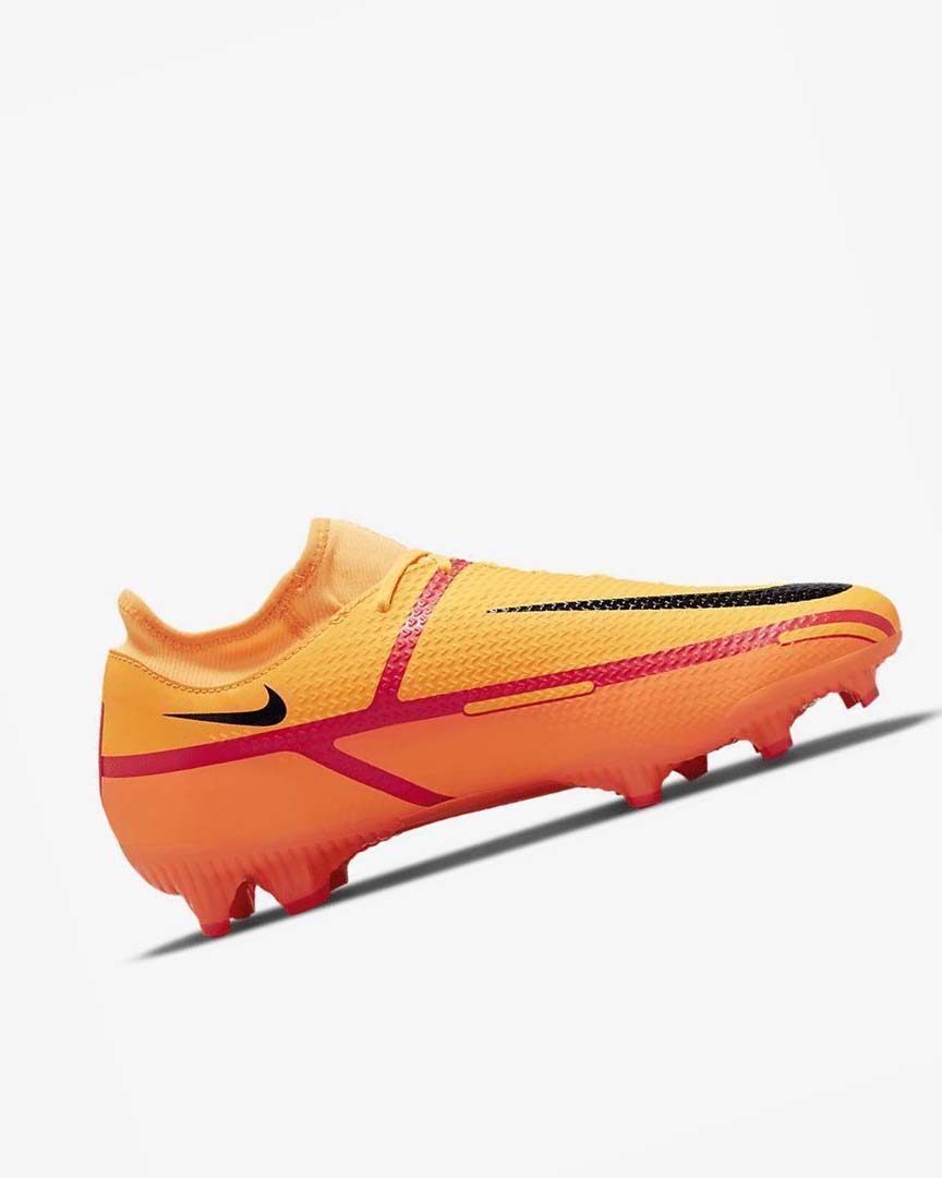 Orange / Orange / Light Red / Black Nike Phantom GT2 Academy Dynamic Fit MG Men's Soccer Cleats | CA_2347
