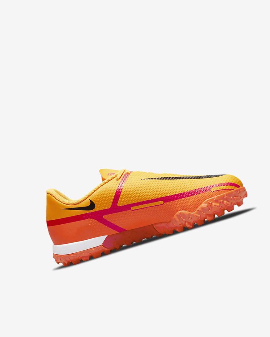 Orange / Orange / Light Red / Black Nike Jr. Phantom GT2 Academy TF Boys' Soccer Shoes | CA_2536