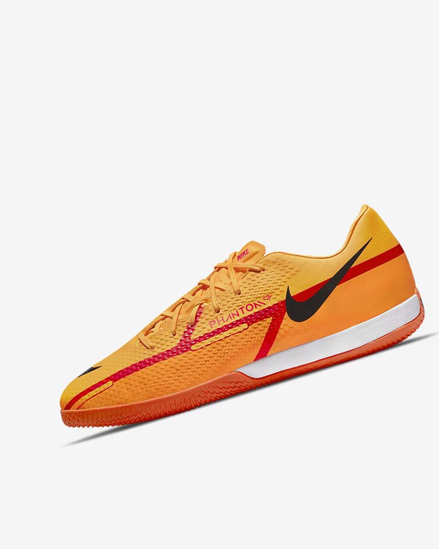 Orange / Orange / Light Red / Black Nike Phantom GT2 Academy IC Women\'s Soccer Shoes | CA_2733