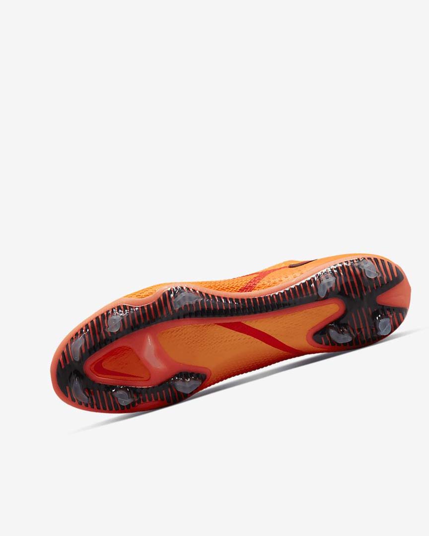 Orange / Orange / Light Red / Black Nike Phantom GT2 Elite FG Women's Soccer Cleats | CA_3105