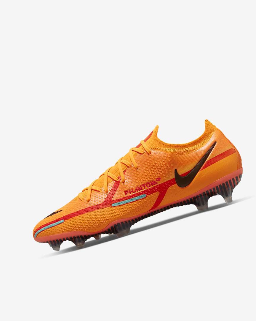 Orange / Orange / Light Red / Black Nike Phantom GT2 Elite FG Women\'s Soccer Cleats | CA_3105
