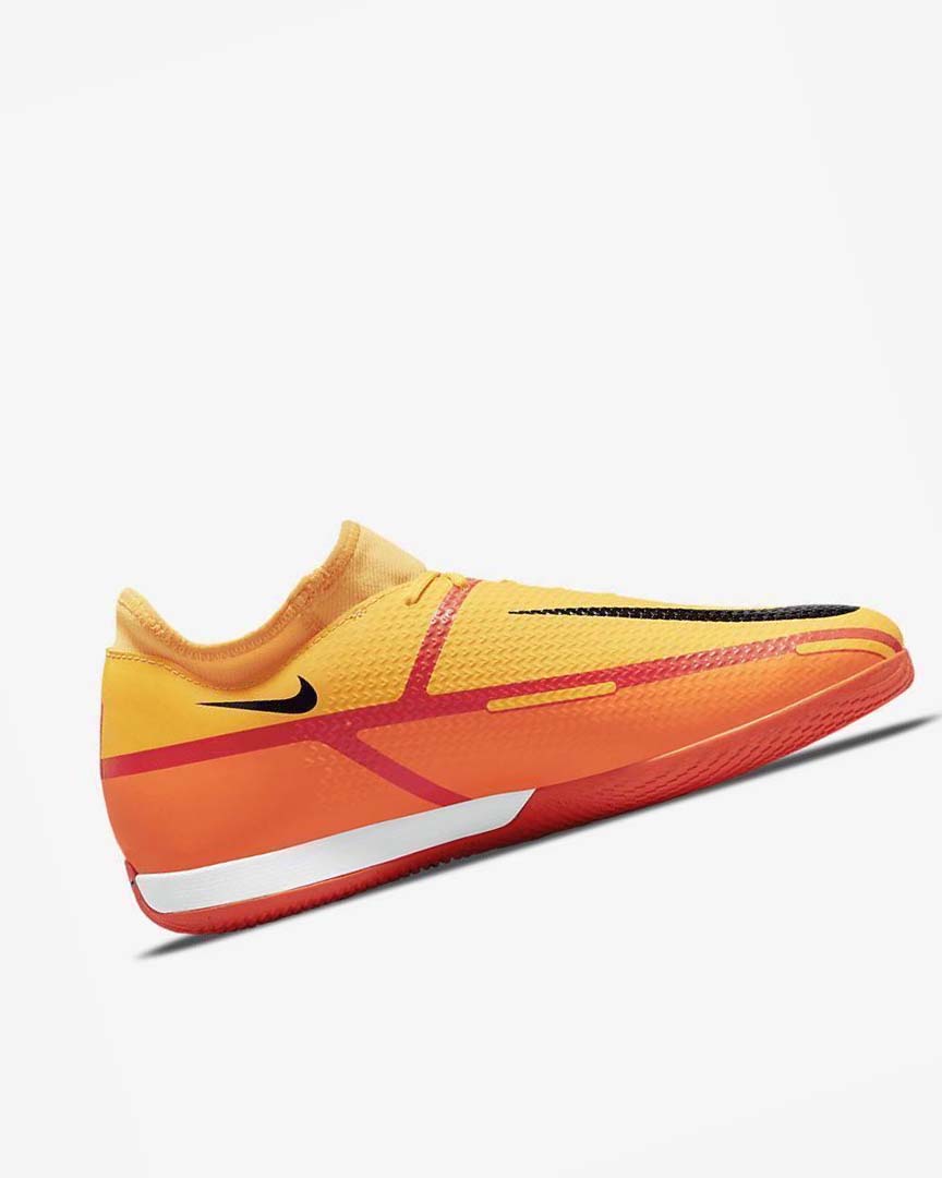 Orange / Orange / Light Red / Black Nike Phantom GT2 Academy Dynamic Fit IC Men's Soccer Shoes | CA_4773
